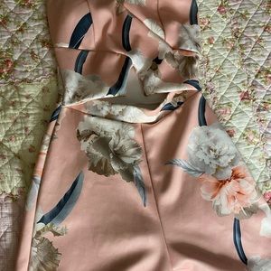 Strapless romper from fashion nova